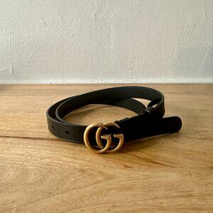Gucci Marmont GG Belt – Authentic